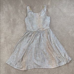 Hailey Logan Gold Dress